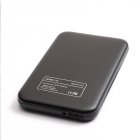 Aluminum Alloy USB 3 0 to SATA External Hard Drive Disk Enclosure 500G 1T 2T for EXFAT WIN Stystem black