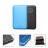 Aluminum Alloy USB 3 0 to SATA External Hard Drive Disk Enclosure 500G 1T 2T for EXFAT WIN Stystem black