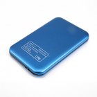 Aluminum Alloy USB 3.0 <span style='color:#F7840C'>to</span> SATA External Hard Drive Disk Enclosure 500G 1T 2T for EXFAT WIN Stystem blue