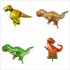 Aluminum Film Dinosaur Balloon Party Theme Decoration For Children s Birthday Party Decoration Toy Gift  Green Spotted Dragon