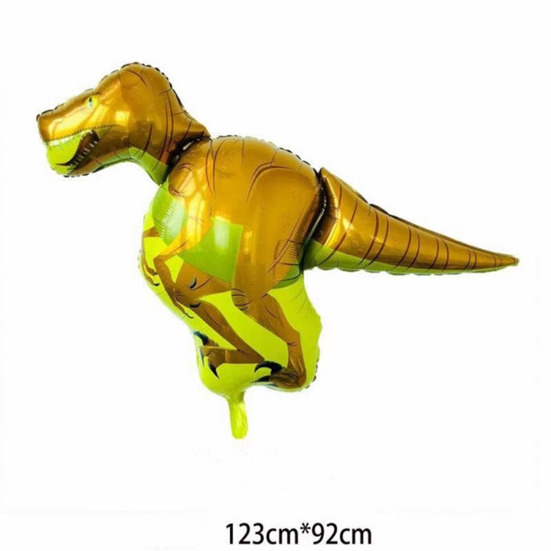Aluminum Film Dinosaur Balloon Party Theme Decoration For Children's Birthday Party Decoration Toy Gift
