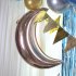 Aluminum Foil Blue Balloon Garland Hanging Banner Whiskey Shape Balloon For Party Venue Decoration  Props 87PCS Whiskey Set