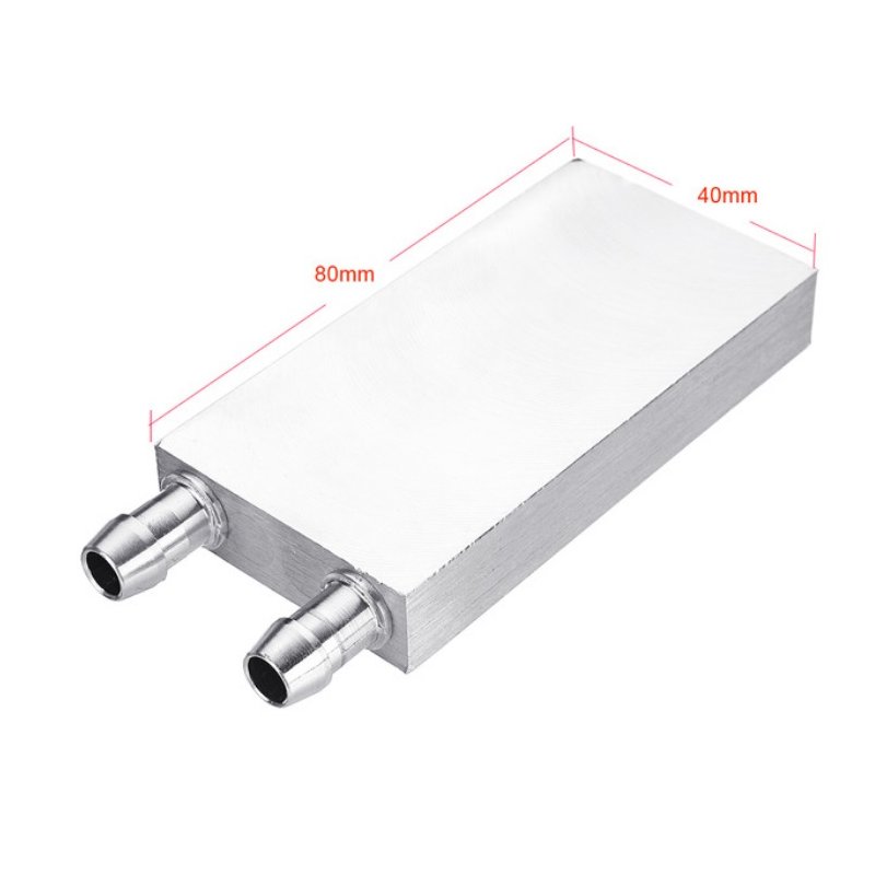 Aluminum Liquid-Water Cooling Block for Computer CPU Radiator for PC And Laptop CPU Heat Sink System 40*80
