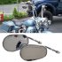 Aluminum Motorcycle Rear View Mirrors silver