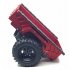 Aluminum RC Hitch Mount Trailer for 1 10 RC Rock Cralwer Car Axial SCX10 Traxxas TRX4 TAMIYA CC01 D90 Cars Hopper red