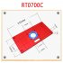 Aluminum Router Table Insert Plate w  2 Router Insert Rings for Woodworking Benches Router RT0700C