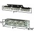 Amber 54 Leds Grille Deck Visor Dash Emergency Strobe Lights For Truck Construction Security Vehicles 6 yellow lights