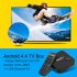 Amlogic S805 Quad Core Android 4 4 TV box has hardware support for HEVC H 265 decoding up to 1080p as well as XBMC support and 4 USB ports for your peripherals