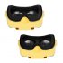 An affordable way to enjoy 3D virtual reality  these lightweight VR Glasses are compatible with 4 7 to 6 inch iOS and Android smartphones 