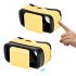 An affordable way to enjoy 3D virtual reality  these lightweight VR Glasses are compatible with 4 7 to 6 inch iOS and Android smartphones 