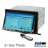 An impressive 2 DIN complete in car GPS navigation and multimedia system with responsive touchscreen convenience on a large 7 inch screen 
