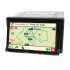 An impressive 2 DIN complete in car GPS navigation and multimedia system with responsive touchscreen convenience on a large 7 inch screen 