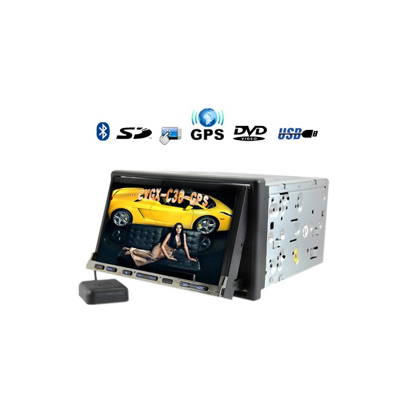 Flux Capacitor 7 Inch Car DVD