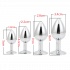 Anal Beads Aluminium Alloy Anal Butt Plug Sex Products For Adults Erotic Toys For Woman Gay Men Anus Dilator Intimate Goods 2 2cm