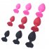 Anal Beads Rose Anal Butt Plug Sex Products For Adults Erotic Toys For Woman Gay Men Anus Dilator Intimate Goods pink large