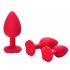 Anal Beads Rose Anal Butt Plug Sex Products For Adults Erotic Toys For Woman Gay Men Anus Dilator Intimate Goods pink large