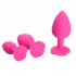 Anal Beads Rose Anal Butt Plug Sex Products For Adults Erotic Toys For Woman Gay Men Anus Dilator Intimate Goods pink large