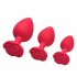 Anal Beads Rose Anal Butt Plug Sex Products For Adults Erotic Toys For Woman Gay Men Anus Dilator Intimate Goods pink large