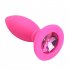 Anal Beads Silicone Anal Butt Plug Sex Products For Adults Erotic Toys For Woman Gay Men Anus Dilator Intimate Goods 7 x 3 5cm Purple