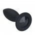 Anal Beads Silicone Anal Butt Plug Sex Products For Adults Erotic Toys For Woman Gay Men Anus Dilator Intimate Goods 7 x 3 5cm Purple