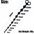 Anal Beads Silicone Anal Plug With 10 Balls  Anal Chain Butt Plug With Safe Pull Ring Anal Butt Plug Adults Erotic Toys For Woman Gay Men Anus Dilator Intimate 