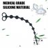 Anal Beads Silicone Anal Plug With 10 Balls  Anal Chain Butt Plug With Safe Pull Ring Anal Butt Plug Adults Erotic Toys For Woman Gay Men Anus Dilator Intimate 