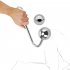 Anal Hook with 2 Interchangeable Balls Stainless Steel Anal Hook for Men Women Anal Toy