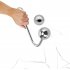 Anal Hook with 2 Interchangeable Balls Stainless Steel Anal Hook for Men Women Anal Toy