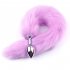 Anal Plug Long Tail Fluffy Tail Butt Plug Anal Sex Toy Cute Sexy Cosplay For Adults Men Women Couples Sex Games black