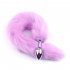 Anal Plug Long Tail Fluffy Tail Butt Plug Anal Sex Toy Cute Sexy Cosplay For Adults Men Women Couples Sex Games black