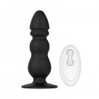 Anal Plug Sex Toy Masturbators Anal Massager Toy Waterproof 10 Mode Vibrator For Women Couple Gays Sex Game black