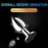 Anal Plug Sex Toys Backcourt Masturbation Vibrate Anal Plug Anal Expansion Sm Toy for Male Female Adult Fun Medium