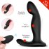 Anal Vibrator Prostate Massager with Finger Movement Technology 9 Vibration Modes Wireless Control black Non remote version