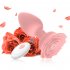 Anal Vibrators Butt Plug 10 Modes Sex Toy Vibrating Rose Remote Control Rose Base Waterproof Silicone Rose Adult Toys Pink APP aluminum foil bag