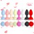 Anal Vibrators Butt Plug 10 Modes Sex Toy Vibrating Rose Remote Control Rose Base Waterproof Silicone Rose Adult Toys Purple remote control aluminum foil bag