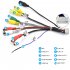 Android 11 Car Player Bluetooth Multimedia Navigation Reversing Video Player for Corolla Standard with 4 Lights Camera