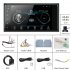 Android 11 Car Player Bluetooth Multimedia Navigation Reversing Video Player for Corolla Standard with 4 Lights Camera