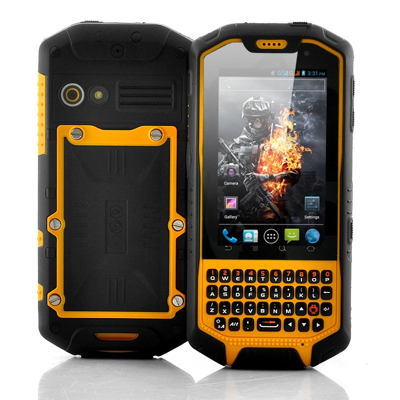 Rugged QWERTY Android 4.0 Phone - Runbo X3