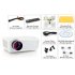 Android 4 2 HD Projector with 3000 Lumens  2000 1 contrast as well as an impressive 1 5GHz Dual Core CPU  WiFi and 8GB of Internal Memory
