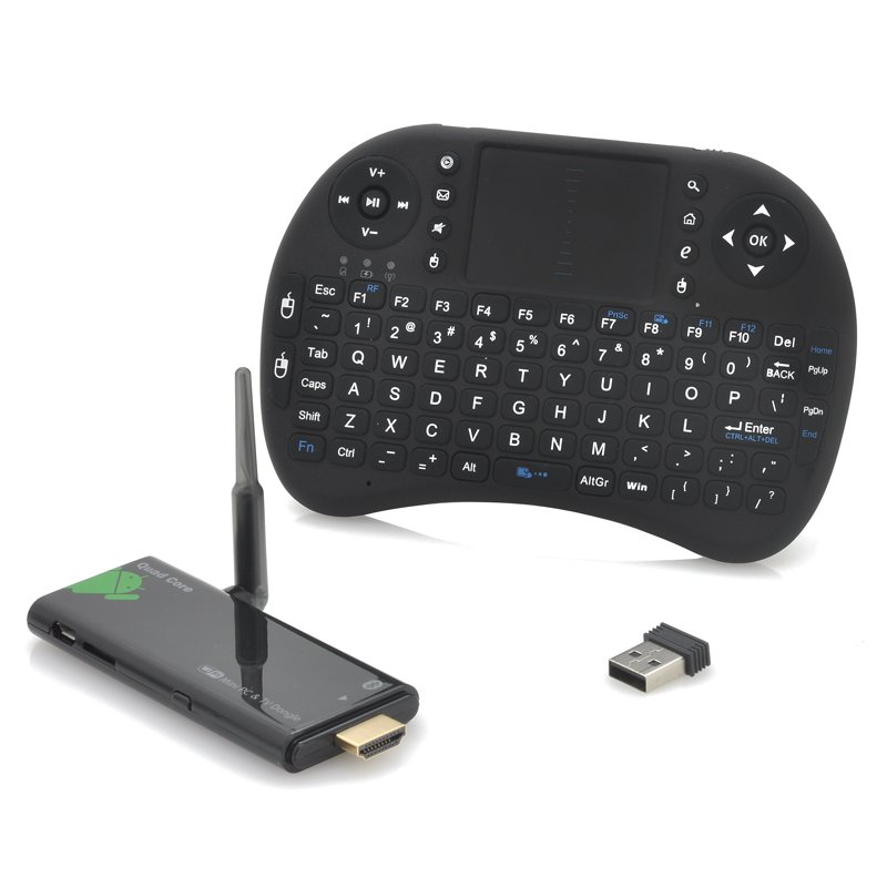 Android 4.2 TV Dongle w/ Keyboard - Play TV