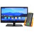 Android 4 2 TV Dongle that features a strong 1 6GHz Quad Core combined with 2GB RAM  DLNA and 8GB Internal Memory