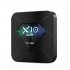 Android 8 1 0 R TV BOX X10 PRO TV BOX Amlogic S905X2 Quad Core 4G   32G UK Plug