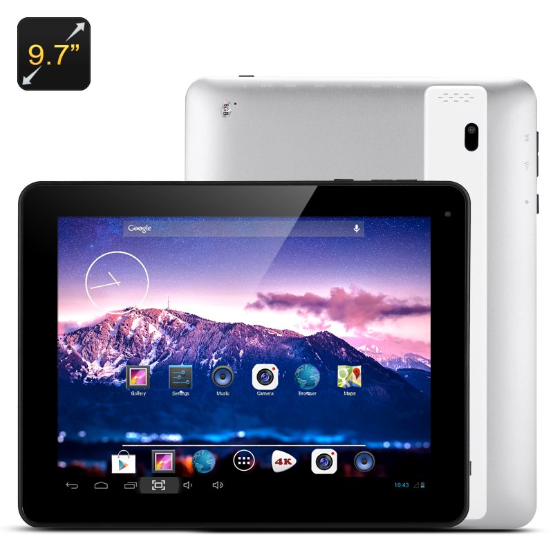 Android 9.7 Inch Tablet with A31S QuadC Core