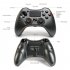 Android Double Vibration Game Hand Shank with Wire Compatible with PS3PS4PC Steel ash