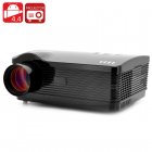 Android Projector with Android 4 4  WiFi  8GB of memory  1 5GHz Quad Core CPU and 250 inch projection  Turn your living room into the ultimate home cinema