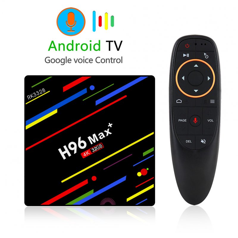H96 Max+ Android TV Box - UK Plug