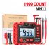 Aneng 250v 500v 1000v Digital Insulation Resistance Tester Backlight Display Megohm Meter  without Battery  MH11 green
