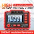 Aneng 250v 500v 1000v Digital Insulation Resistance Tester Backlight Display Megohm Meter  without Battery  MH11 red
