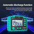 Aneng 250v 500v 1000v Digital Insulation Resistance Tester Backlight Display Megohm Meter  without Battery  MH11 green