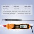 Aneng A3002 Digital Pen Multimeter High precision Multi functional Detector Ac   Dc Voltage Resistance Capacitance Measuring A3002 Orange
